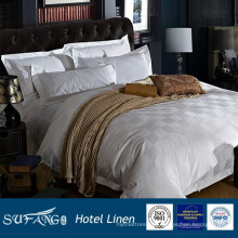 100% cotton check design hotel bedding sets and jacquard hotel bedding set